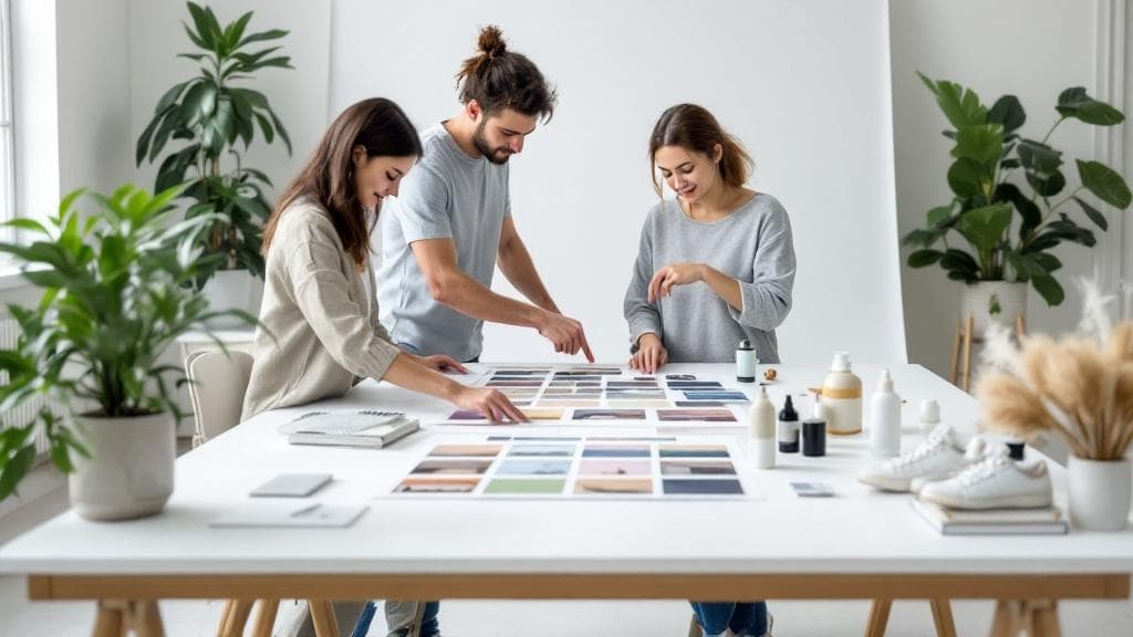 The BrandFrame Pipeline team at work